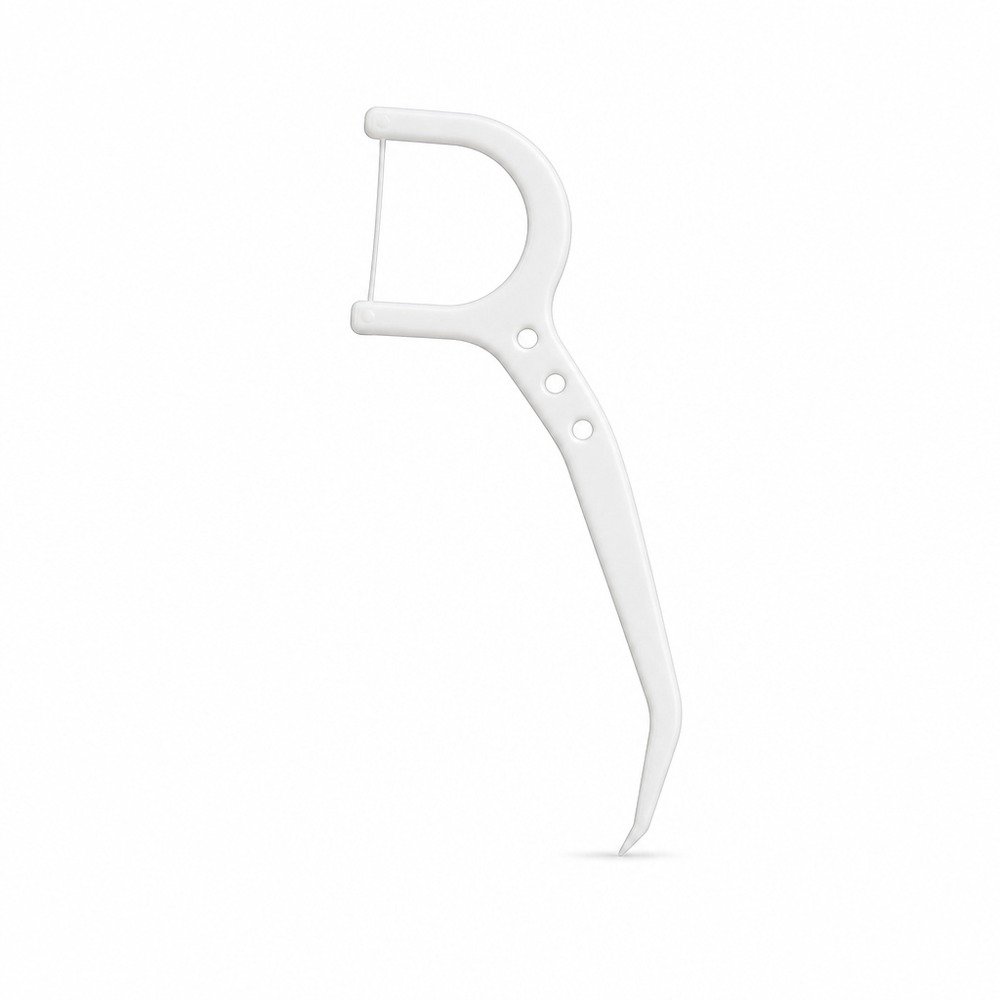 Adult Dental Floss Pick A6 - Sleek Long Handle