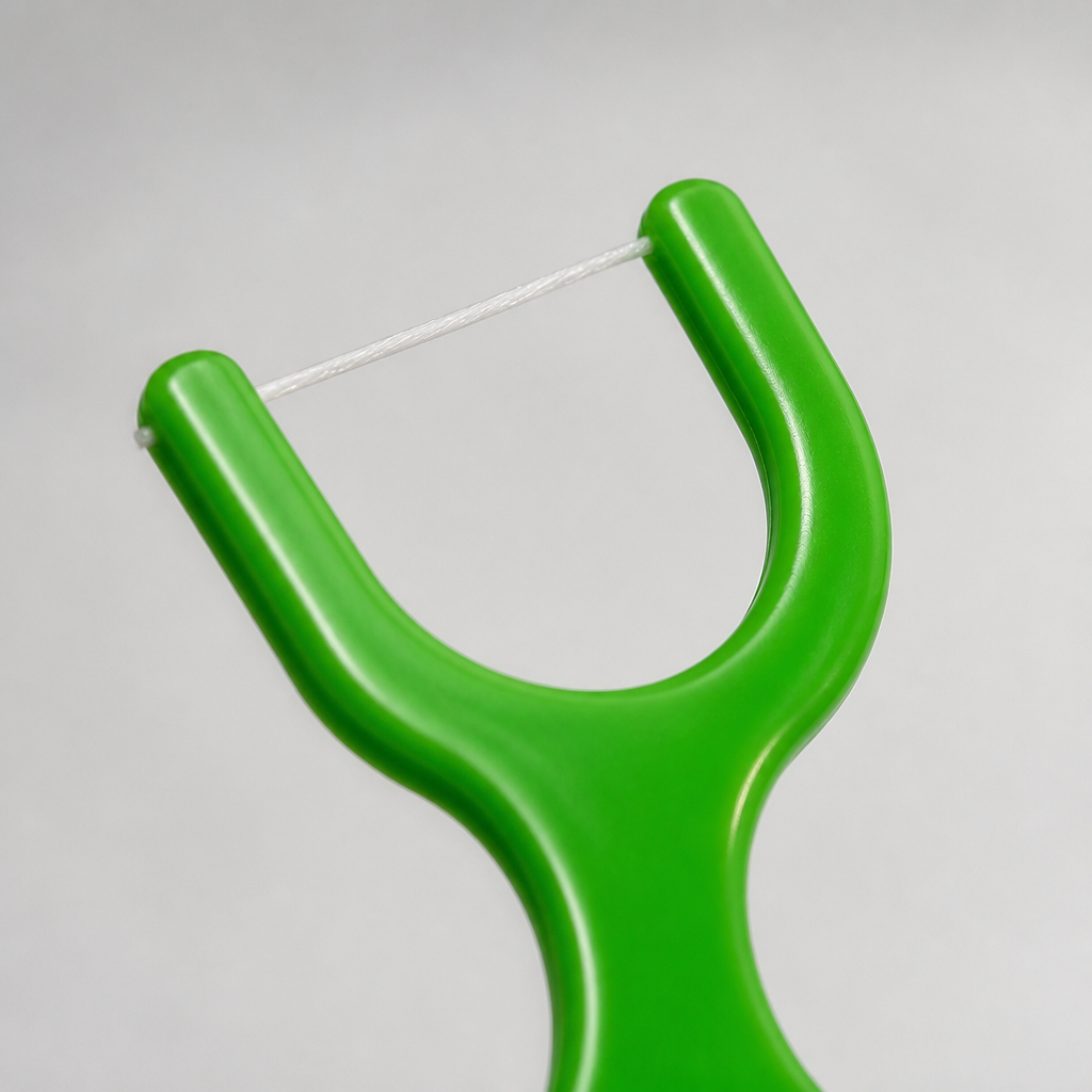 Kids Dental Floss Pick K5 - Y-Shape Round Handle