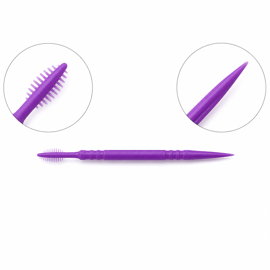 2-in-1 Dental Brush Stick B1 - close-up detail