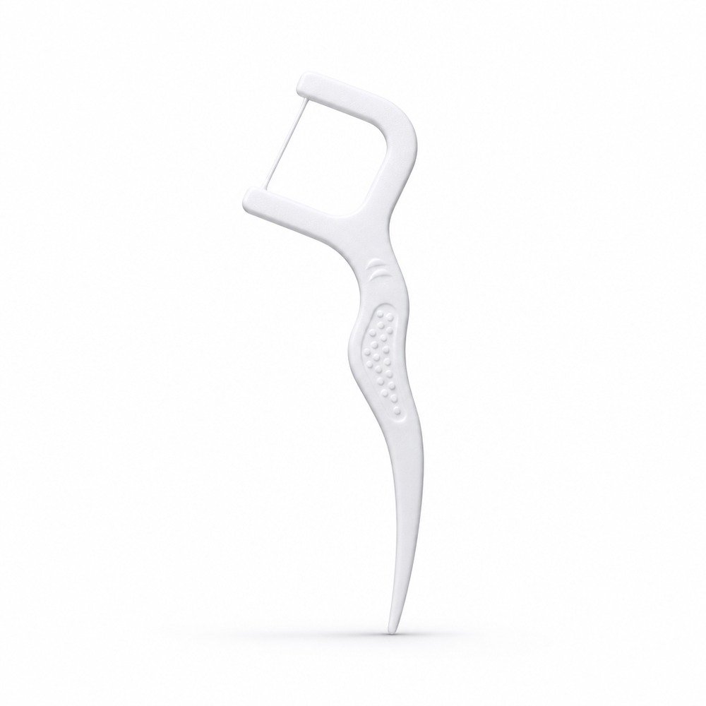 Adult Dental Floss Pick A7 - Wave Grip Handle