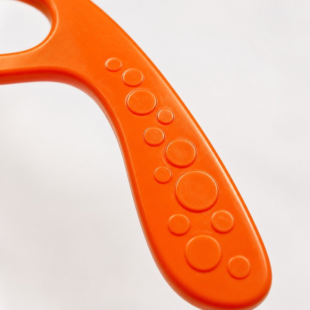 Kids Dental Floss Pick K2 - Bubble Grip Handle - close-up detail