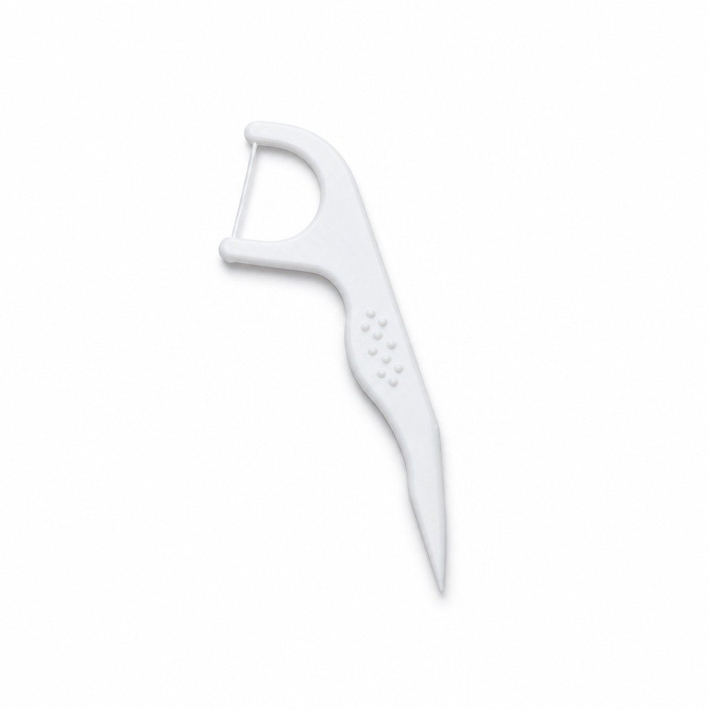 Adult Dental Floss Pick A9 - Angled Head Handle