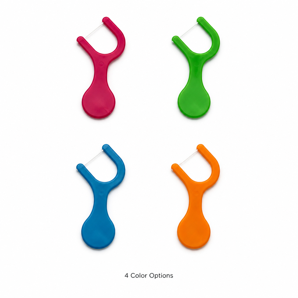 Kids Dental Floss Pick K5 - Y-Shape Round Handle