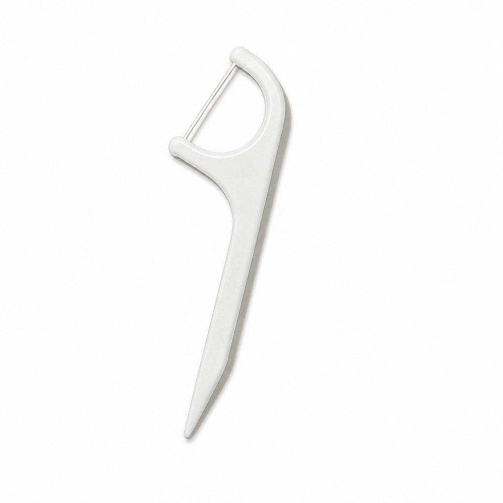 Adult Dental Floss Pick A4 - Wide Flat Handle