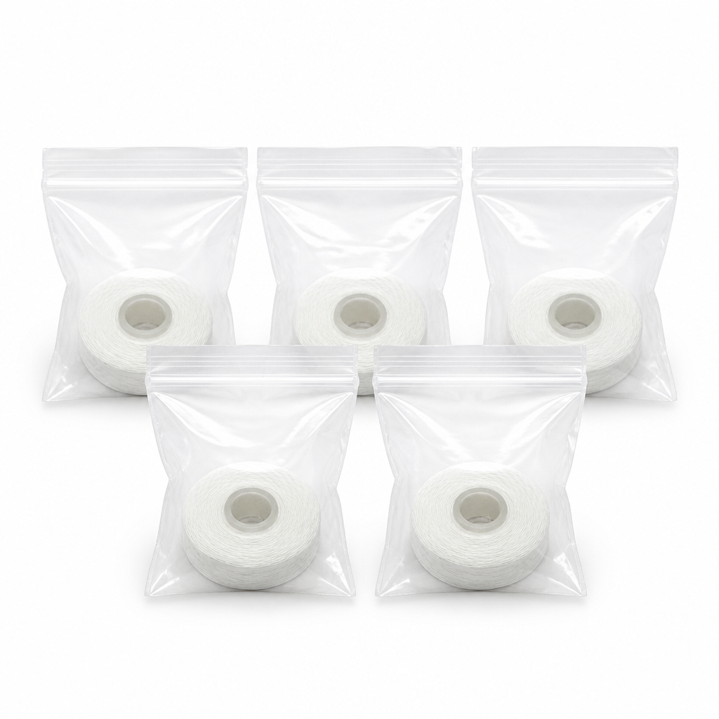 Dental Floss Refill Spool R - Bulk Refill - single transparent bag packaging