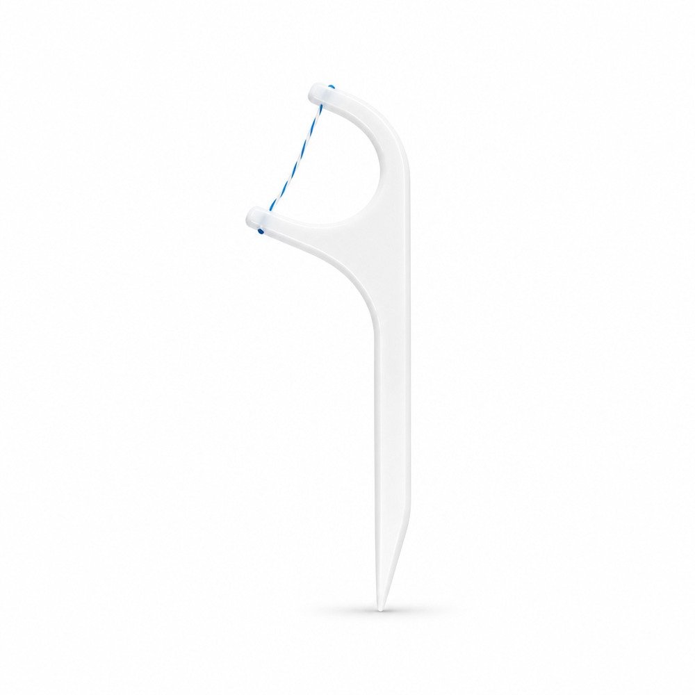 Adult Dental Floss Pick A11 - Fine Line Handle