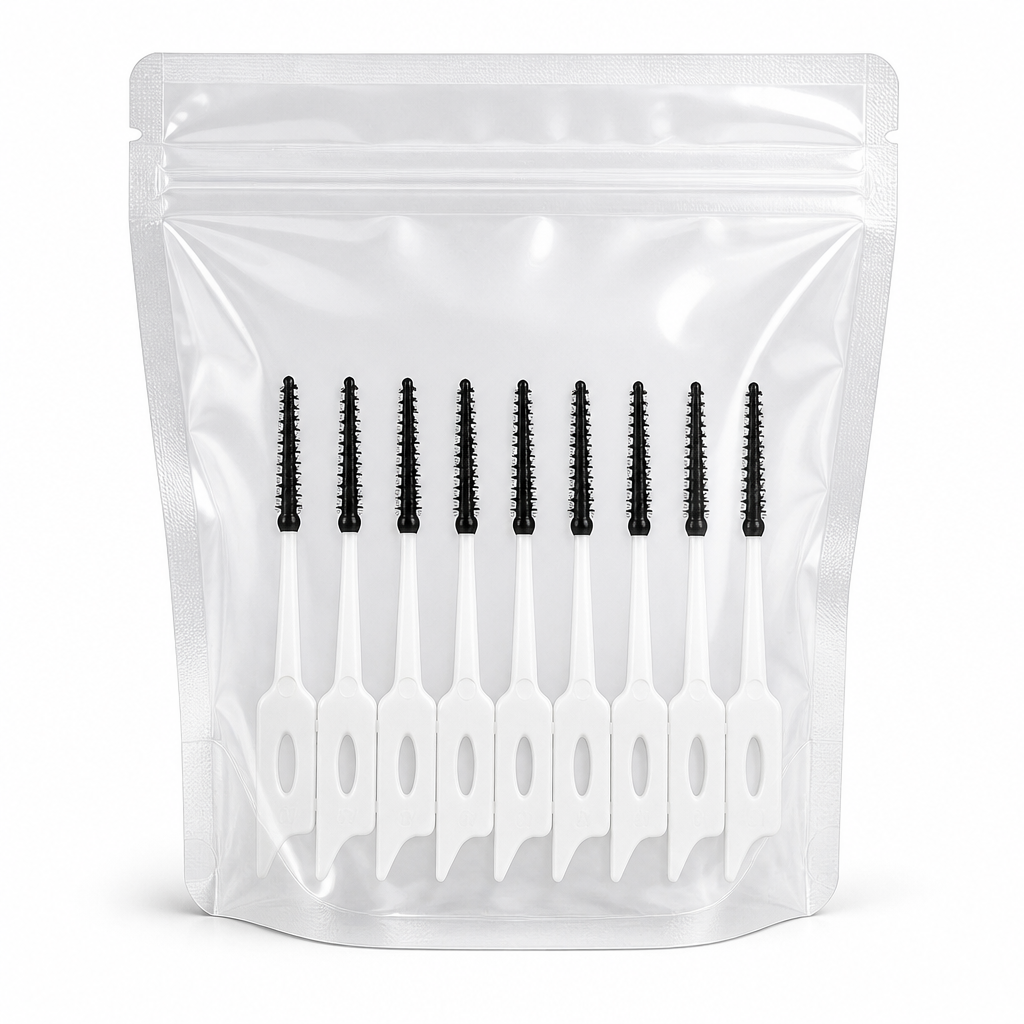 Interdental Brush B2 - single transparent bag packaging